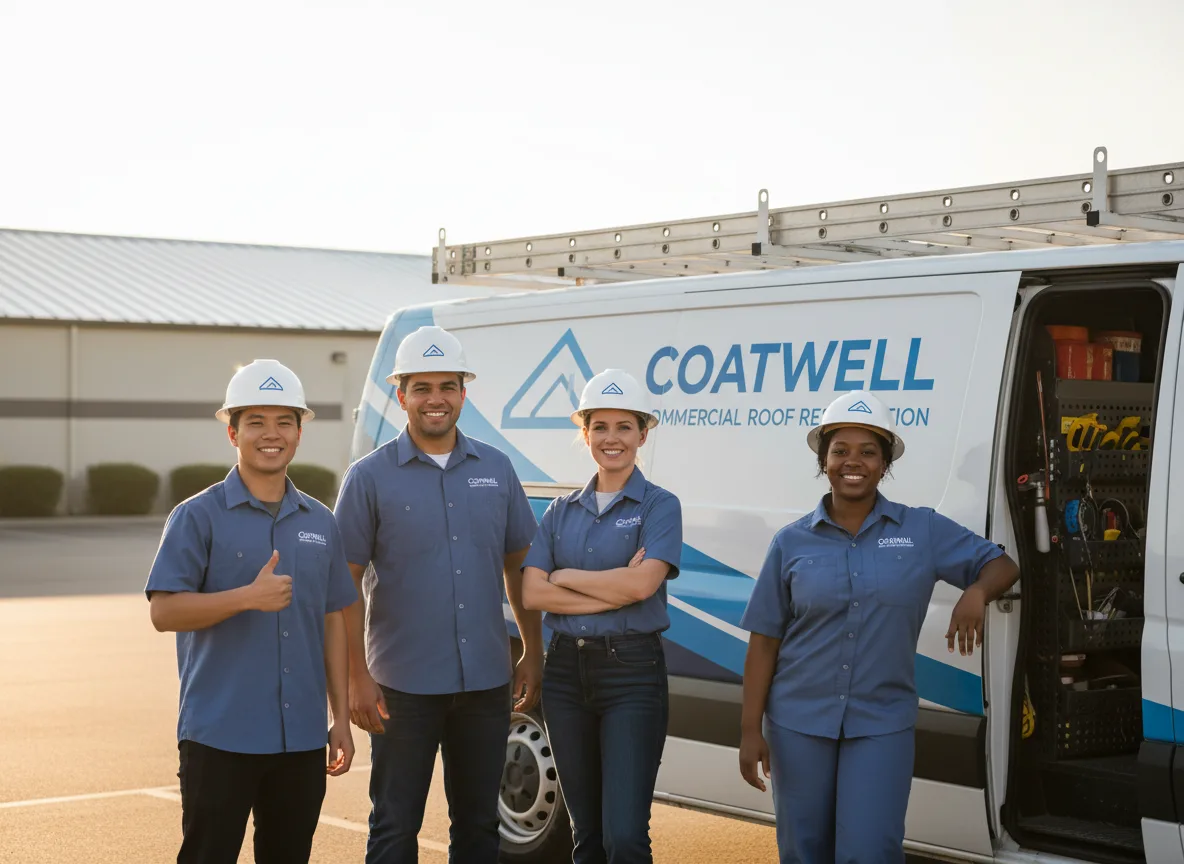 Commercial roof coating company in Meansville, GA